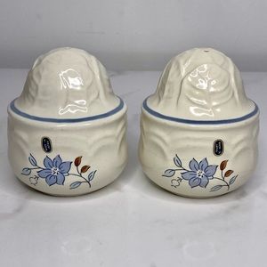 Floral Cordella Stoneware Salt & Pepper Shaker